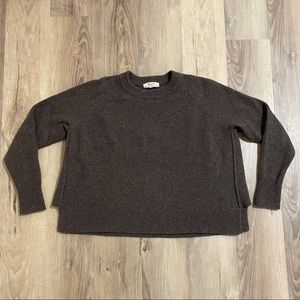 Donegal (Re)sourced Cashmere Crewneck Sweater. Donegal Cedar. XS.